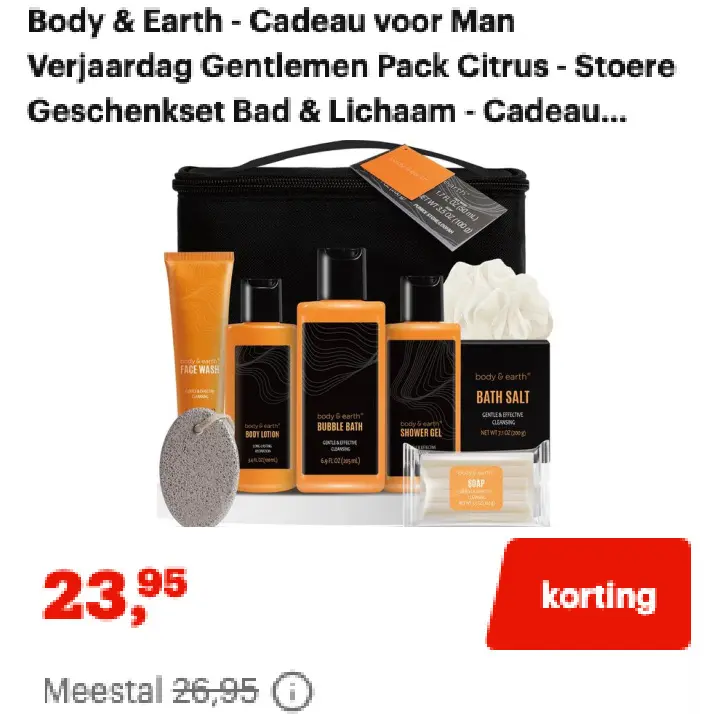 Aanbieding: Body & Earth Bath Set