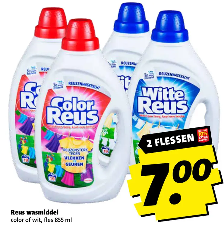 Aanbieding: Reus wasmiddel