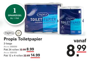 Aanbieding: Propia Toiletpapier