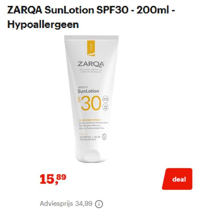 Aanbieding: SunLotion
