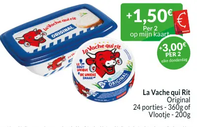 Promotie: La Vache qui Rit Original