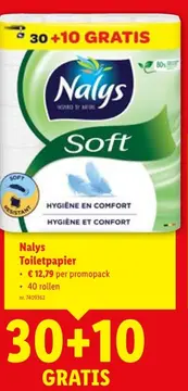 Aanbieding: Nalys Toiletpapier