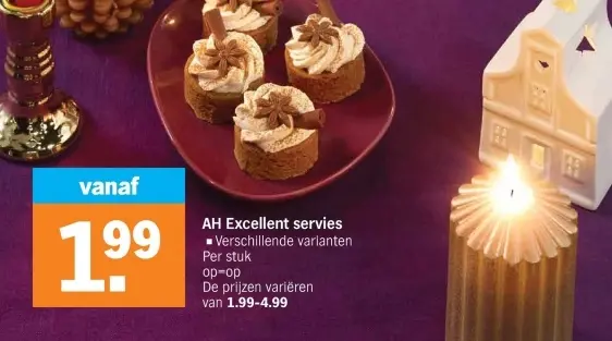 Aanbieding: AH Excellent servies