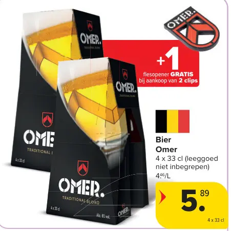 Promotie: Bier Omer