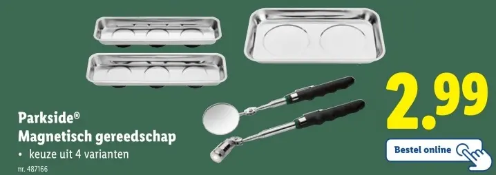 Aanbieding: Magnetisch gereedschap