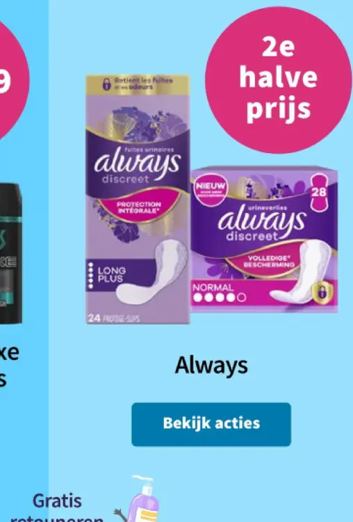 Aanbieding: Always Discreet