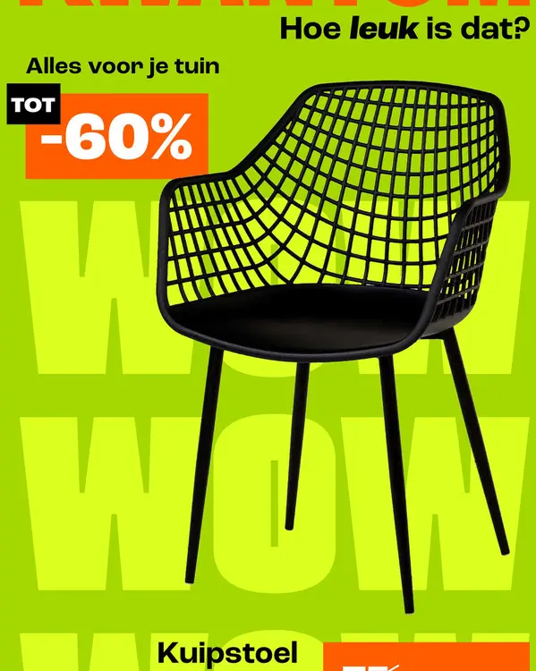 Aanbieding: Kuipstoel