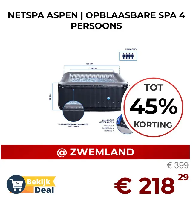 Aanbieding: Netspa aspen