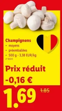 Offre: Champignons