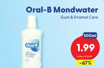 Aanbieding: Oral-B Mondwater