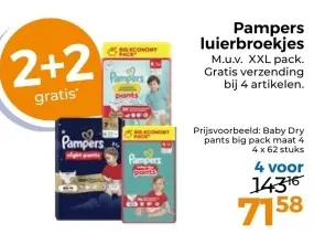 Aanbieding: Pampers luierbroekjes