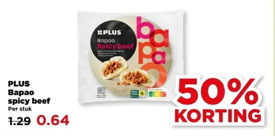 Aanbieding: Bapao spicy beef