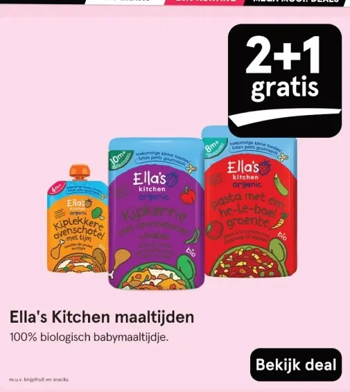 Aanbieding: Ella's Kitchen maaltijden