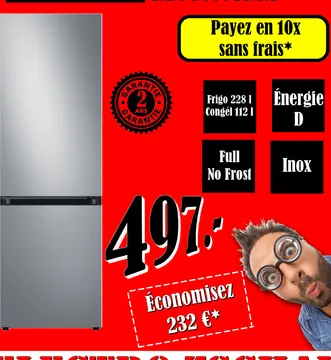 Offre: Frigo