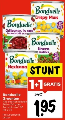 Aanbieding: Bonduelle Groenten