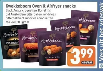 Aanbieding: Kwekkeboom Oven & Airfryer snacks
