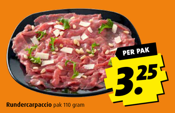 Aanbieding: Rundercarpaccio