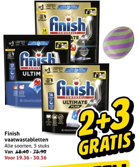 Aanbieding: vaatwastabletten