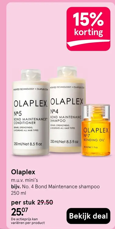 Aanbieding: Bond Maintenance shampoo