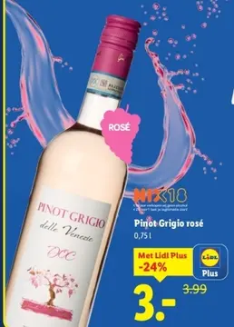 Aanbieding: Pinot Grigio rosé
