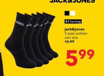 Aanbieding: 5 paar sokken