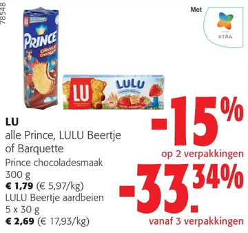 Aanbieding: Alle Prince, LULU Beertje of Barquette