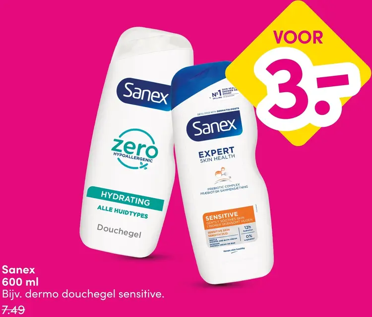 Aanbieding: Dermo douchegel sensitive