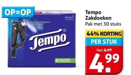 Aanbieding: Zakdoeken