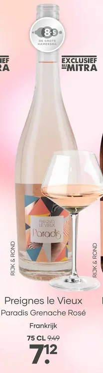 Aanbieding: Preignes le Vieux Paradis Grenache Rosé