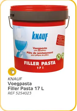 Aanbieding: Knauf voegpasta filler pasta 17l