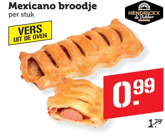 Aanbieding: Mexicano broodje