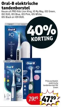 Aanbieding: Oral-B elektrische tandenborstel
