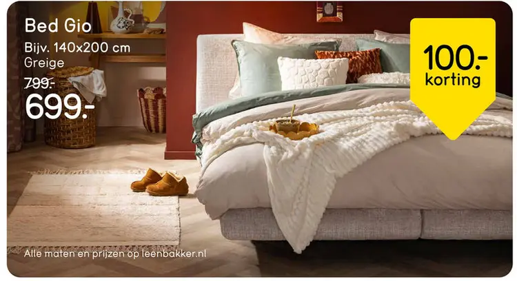 Aanbieding: Bed Gio