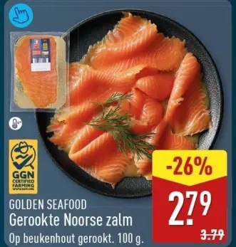 Aanbieding: Gerookte Noorse zalm