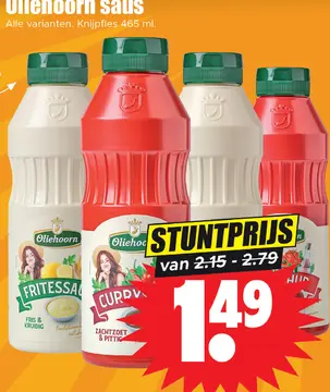 Aanbieding: Oliehoorn saus