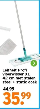 Aanbieding: Leifheit Profi vloerwisser XL
