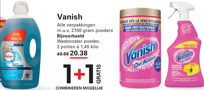 Aanbieding: Vlekverwijderaar