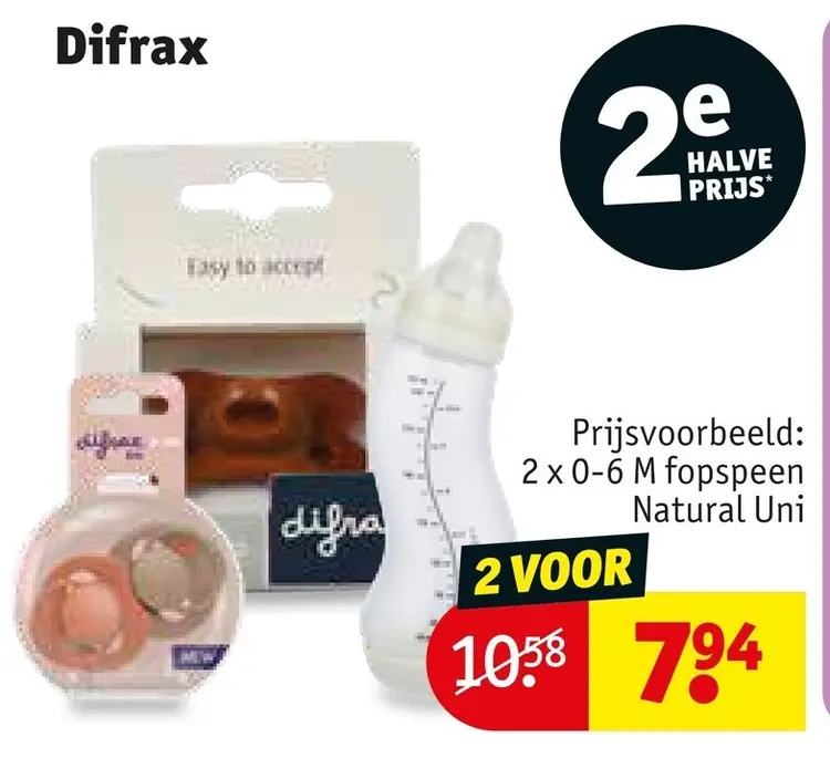 Promotie: Fopspeen Natural Uni