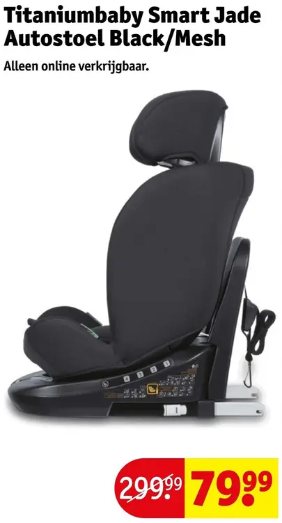 Aanbieding: Smart Jade Autostoel Black/Mesh