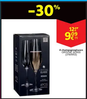 Promotie: champagneglazen