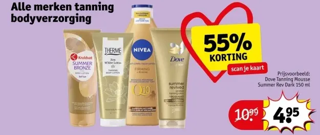 Aanbieding: Tanning Mousse Summer Rev Dark