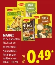 Aanbieding: Jus, saus en ovenschotel