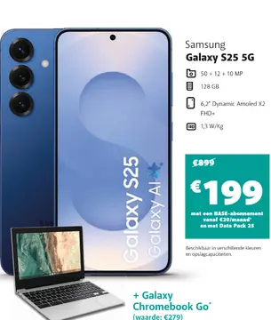 Aanbieding: Samsung Galaxy S25 5G