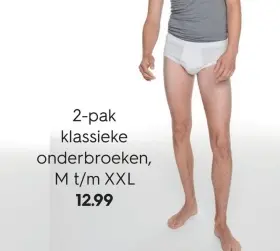 Aanbieding: klassieke onderbroeken