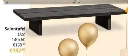 Aanbieding: Salontafel Lion