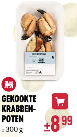 Aanbieding: Krabben | Poten | Gekookt