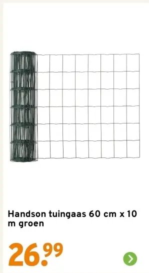 Aanbieding: Tuingaas