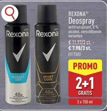 Aanbieding: REXONA® Deospray