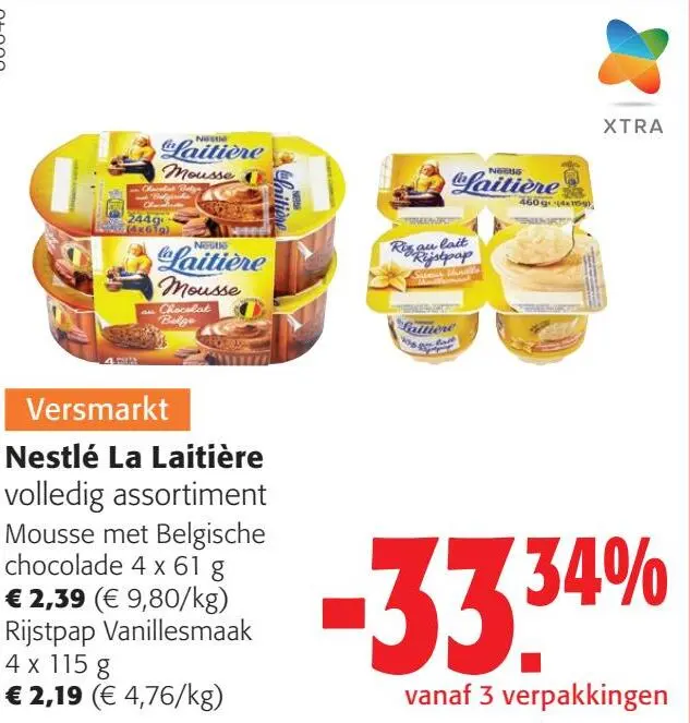 Aanbieding: Nestlé La Laitière volledig assortiment