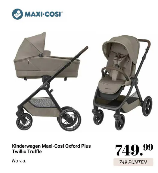 Aanbieding: Kinderwagen Maxi-Cosi Oxford Plus Twillic Tru